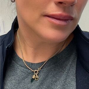 Two Tone Curb Watch Chain Bolt Clasp